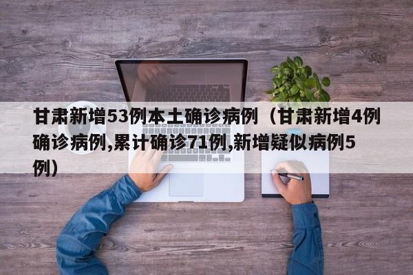 甘肃新增53例本土确诊病例（甘肃新增4例确诊病例,累计确诊71例,新增疑似病例5例）