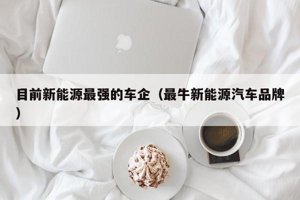 目前新能源最强的车企（最牛新能源汽车品牌）